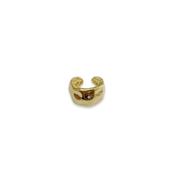 CUFF ORGANIC DE ACERO DORADO