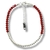 PULSERA BOLITAS CRISTAL MITI S DE ACERO BLANCO - comprar online
