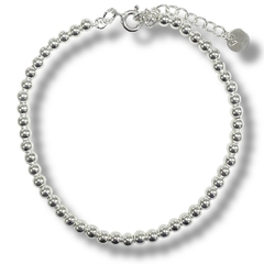 PULSERA BOLITAS SINFIN L DE PLATA 925 - comprar online