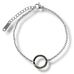 PULSERA ONE CIRCLE DE ACERO QUIRURGICO - comprar online