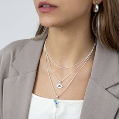 DIJE COLIBRI COLORS DE PLATA 925 - Fina Joyas