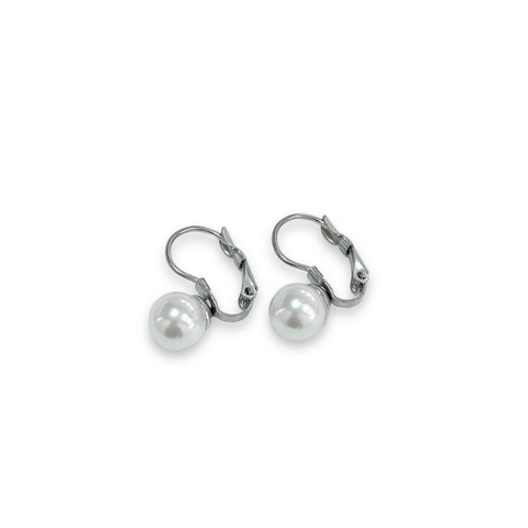 AROS BRISURA W PERLA DE ACERO BLANCO