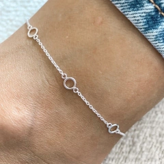 TOBILLERA NULO DE PLATA 925 - comprar online