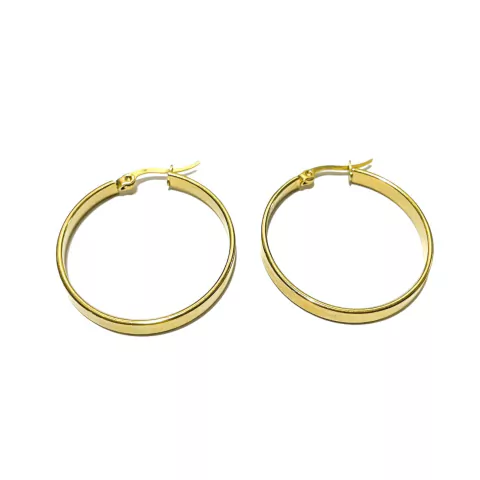 ARGOLLAS CINTA DE ACERO DORADO