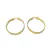 ARGOLLAS CINTA DE ACERO DORADO