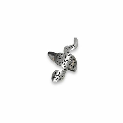 ANILLO SNAKE SLIM DE ACERO QUIRURGICO