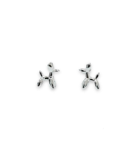 AROS BALLON DOG DE PLATA 925