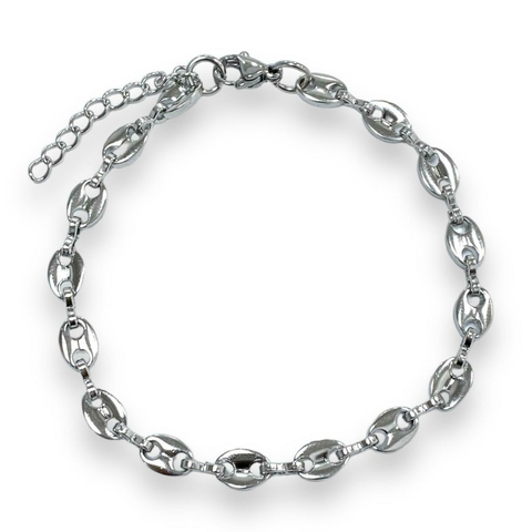 PULSERA GUCCO DE ACERO QUIRURGICO