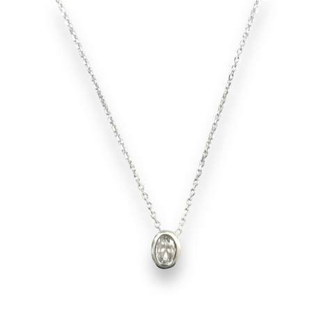 GARGANTILLA SUSANO OVAL BIG DEPLATA 925