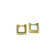ARGOLLAS GOLD SQUARE DE ACERO DORARO