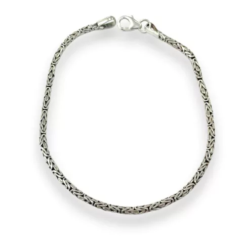 PULSERA BALI WHITE DE PLATA 925