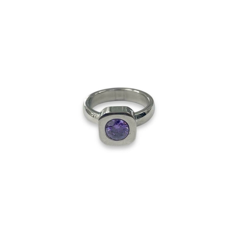ANILLO BENJAMIN VIOLET DE ACERO QUIRURGICO