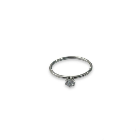 ANILLO CINTILLO SLIM DE ACERO QUIRURGICO