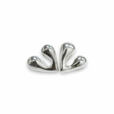 AROS LOVELY CHUNKY DE ACERO BLANCO
