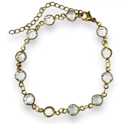 PULSERA MIRROW DE ACERO DORADO - comprar online