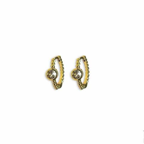 ARGOLLAS SHINE CIRCLE FRONT DE ACERO DORADO - comprar online