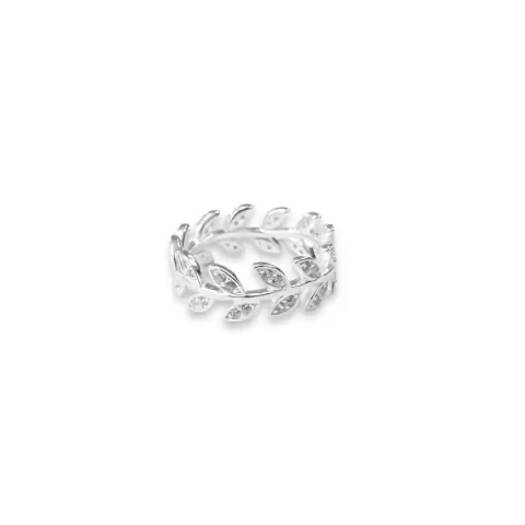 ANILLO OLIVO SHINE FULL DE PLATA 925