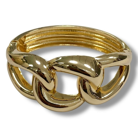 BRAZALETE CHAIN PRO DE ACERO DORADO - comprar online