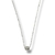 COLLAR DONITA SHINE DE ACERO BLANCO