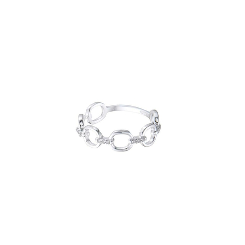 ANILLO ESLABON SHINE DE PLATA 925 - comprar online