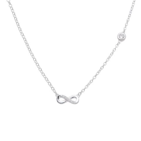 GARGANTILLA MINI INFINIT DE PLATA 925 - comprar online
