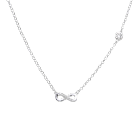GARGANTILLA MINI INFINIT DE PLATA 925 - comprar online