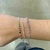 PULSERA ELASTIZADA BOLITAS COLORS CHAKRAS DE PLATA 925 en internet
