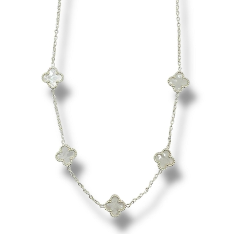 GARGANTILLA VANCLIFF WHITE DE ACERO BLANCO - comprar online