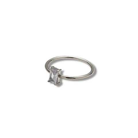 ANILLO ALAMO SQUARE DE ACERO QUIRURGICO