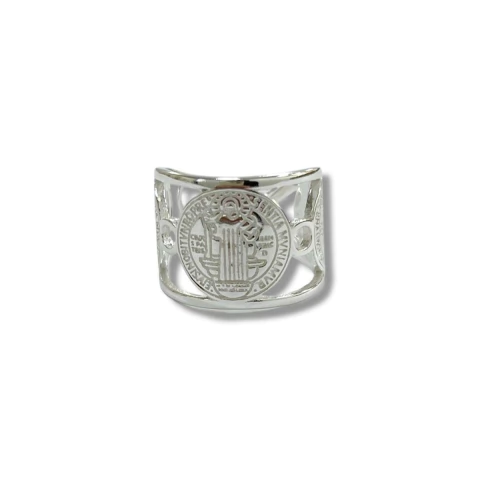 ANILLO SAN BENITO OPEN DE PLATA 925 - comprar online
