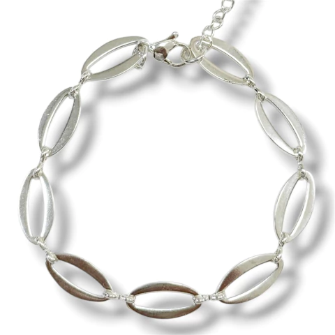 PULSERA VAINA DE ACERO BLANCO