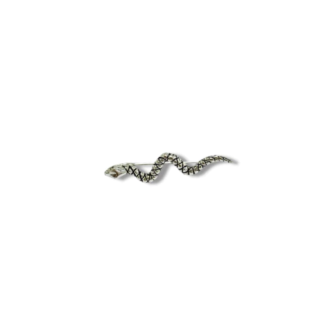 TREPADOR SNAKE WHITE DE PLATA 925