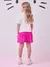 Vestido Infantil de Tule Pink da Hello Kitty- HELLO KITTY - J6808 - Looks Babilice