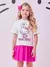 Vestido Infantil de Tule Pink da Hello Kitty- HELLO KITTY - J6808 - loja online
