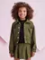 Jaqueta Infantil Bomber Veludo Cotelê Verde Musgo- Momi - H5668 na internet