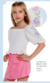 Conjunto Infantil Curto Menina com Shorts/Saia ROSA - Luluzinha - loja online