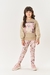 Conjunto Infantil Blusa mangas pelos e calça Legging Estampada - CINTI 12362 na internet