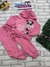 Conjunto Infantil Calça Legging pandas e Blusa Capuz Moleton Rosa- CINTI 12368 - comprar online