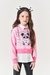 Conjunto Infantil Calça e Blusa Moleton Franelado Panda Fashion - CINTI 12372 na internet