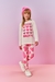 Conjunto Infantil Blusa Mangas Longas Calça Legging Coraçao - CINTI 12406 na internet