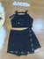 Conjunto Juvenil Menina Cropped e Short-Saia Strass - Vanilla Cream - 25040 - comprar online