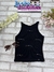 Blusa Infantil Preta Malha Canelada e Laços- PETIT CHERIE 2726056 - comprar online