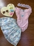 Conjunto Infantil Menina com Body e Saia BORBOLETAS - Kukie