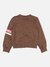 Conjunto Longo Infantil Menina com Jaqueta e Calça Jogger MOLETOM CHOCOLATE - Momi - loja online