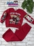 Conjunto Infantil Moleton Blusa e Calça Vermelho- MOMI H6214 - comprar online