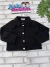 Jaqueta Infantil Preto Canelado - MOMI H5912 - comprar online
