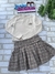 Conjunto Infantil Blusa Mangas Longas e Saia Xadrez ( Short Embutido)- Petit Cherie 8026110 - comprar online