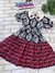 Vestido Infantil Estampas Maçãs Branca de Neve - Animê N3979 - comprar online