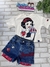 Blusa Infantil Branca de Neve Manga Curta- Animê N3966 na internet