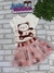 Conjunto Infantil Blusa Coton e Saia com Tule- Mon Sucré 8026184 - comprar online